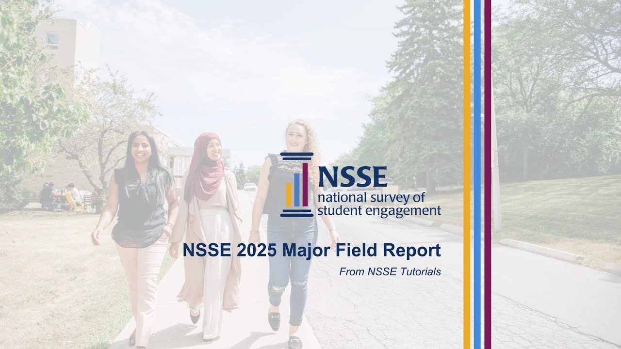 NSSE 2025 Major Field Report Tutorial