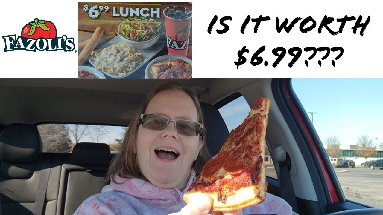 Fazoli's $6 99 Lunch Special Review. Is it worth $6.99??? - YouTube
