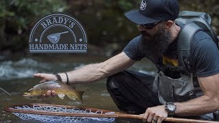 Fly Fishing for Wild Brown Trout | Brady's Handmade Nets
