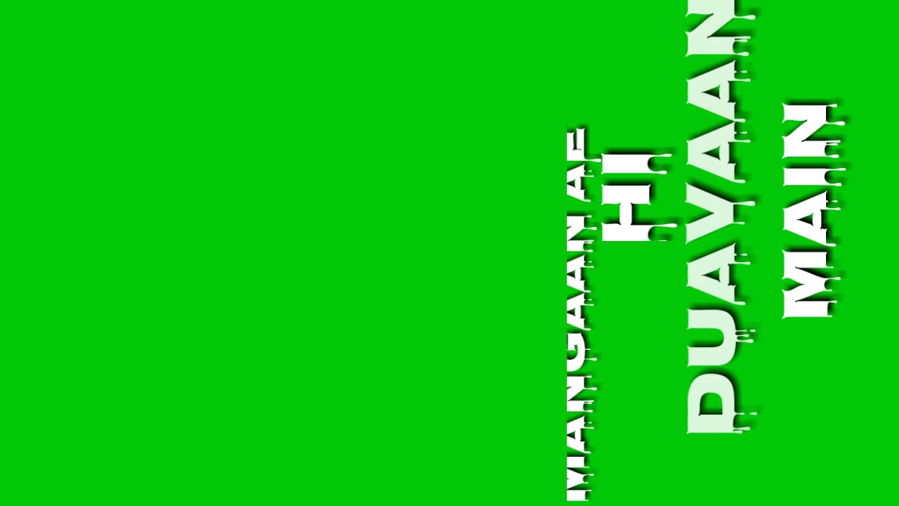 New Effect Green Screen Whatsapp Status