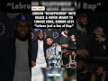 LeBron James 'Disappointed' in Drake After Kendrick Lamar Feud🔥♥️ #shorts #celebritynews #viral