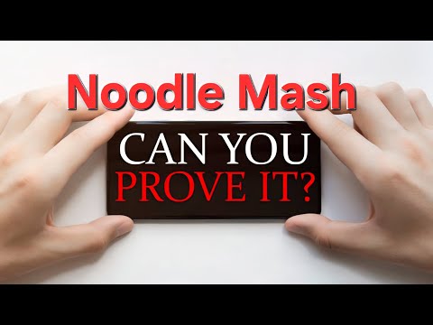 Noodle Mash lying again!!!! 
