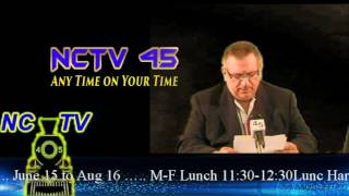 NCTV45’s NewsWatch NewsBrief Food Schedule Monday, July 10, 2017