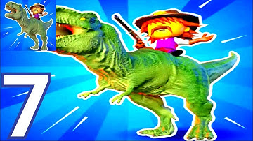 Dino Commander - Game play Walkthrough Part 7 Levels 17-18 battle with dinosaurs