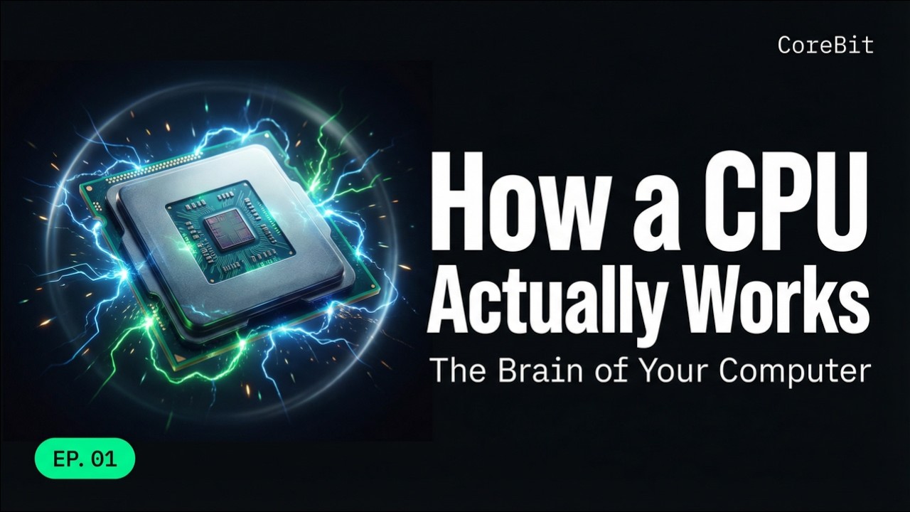 How a CPU Actually Works (Step by Step) — The Brain of Your Computer ...