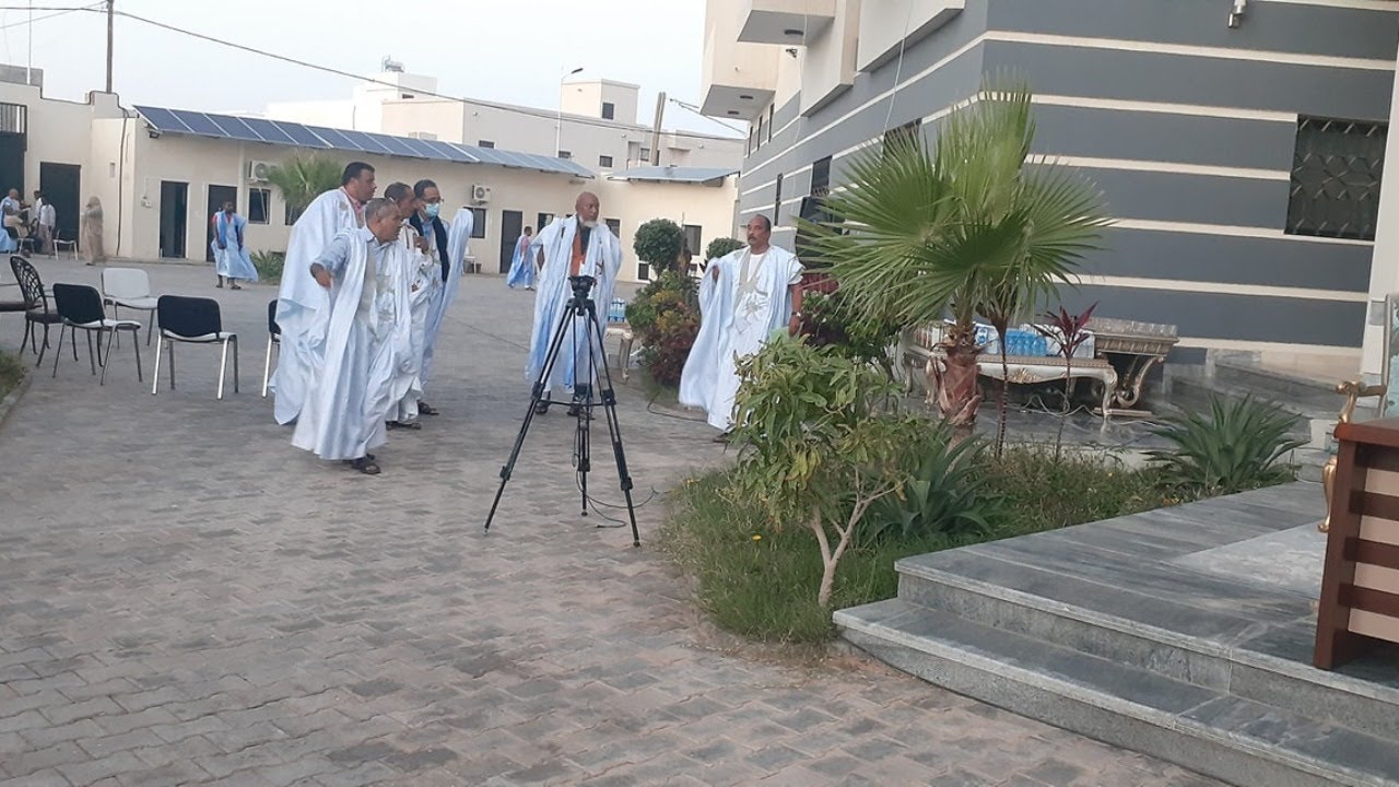 مؤتمر صحفي للرئيس الموريتاني السابق محمد ولد عبد العزيز بعد استدعاء الشرطة له