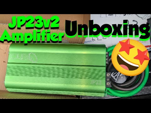 JP23v2 Car Audio Amplifier Unboxing!!! #caraudio #LOUD #down4sound