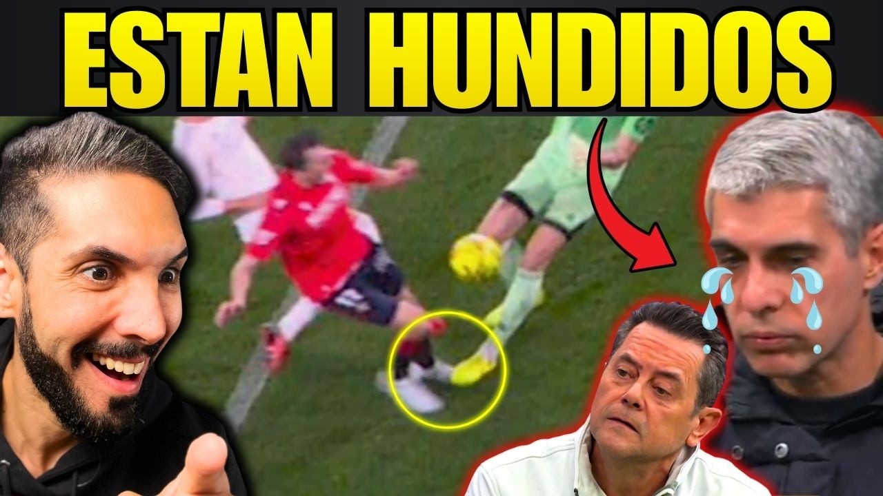 El OSASUNA HUMILLA al REAL MADRID y HUNDE a JOSE LUIS SANCHEZ y RONCERO ¡NO ES PENALTI!