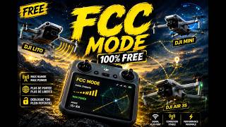FreeFCC DJI RC2 – LATEST VERSION | FREE FCC Mode Installation Guide |  FREE FCC Hack DJI RC2 Guide.