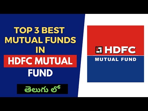 3 Top funds in HDFC mutual fund telugu (2021)