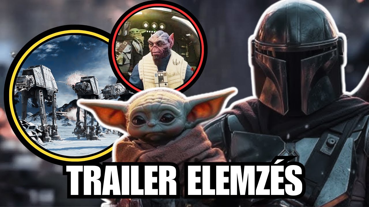 Na ez már Star Wars 😎 | A Mandalóri és Grogu Előzetes Elemzés 🔥