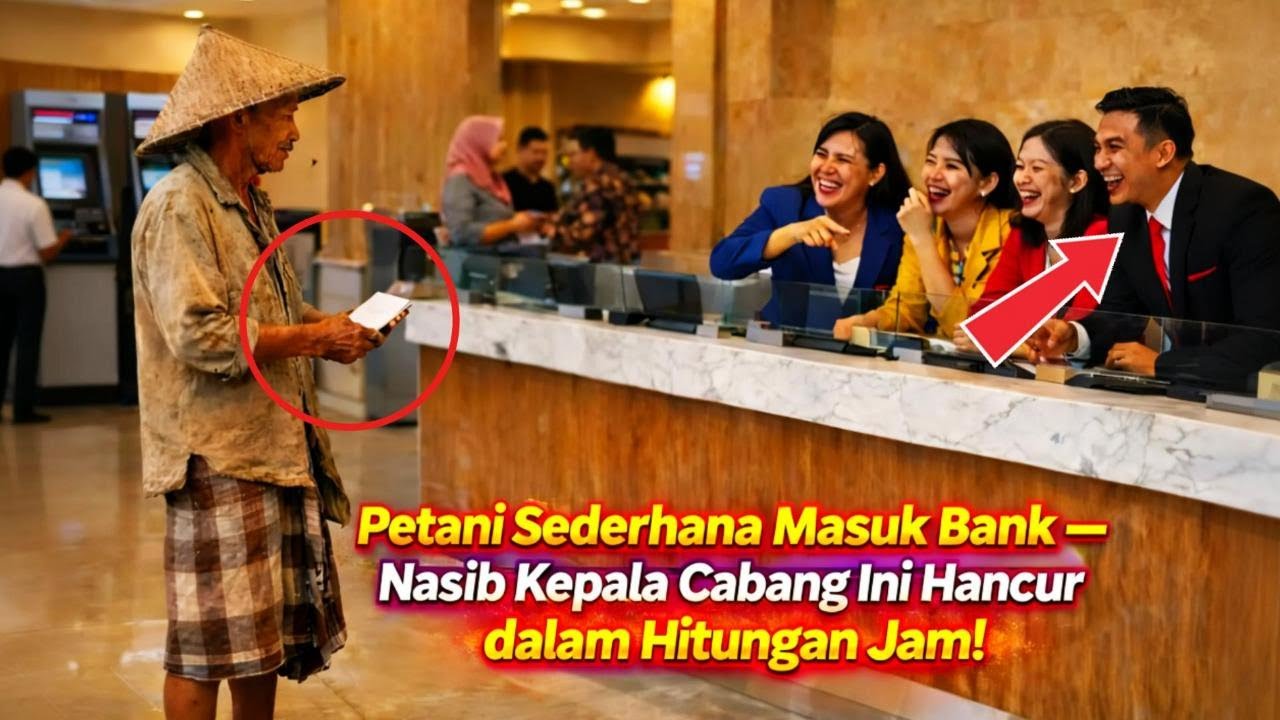 VIRAL!! PETANI INI DITERTAWAKAN DI BANK — TAK DISANGKA RAHASIANYA MENGHANCURKAN MEREKA SEMUA....