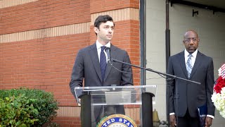 Sen. Ossoff Honors 9/11 Victims & First Responders in Atlanta with Sen. Rev. Warnock, Rep. Williams