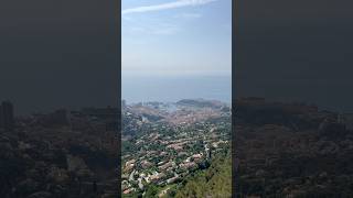 Aerial view of Monaco, the 2nd smallest country in the world 🇲🇨🌍🏰 #travel #monaco #montecarlo