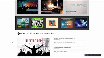 A Level Music Technology Resource - Update Feb 2016