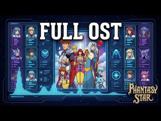 Phantasy Star SEGA Genesis Full Original Soundtrack #tokuhikouwabo