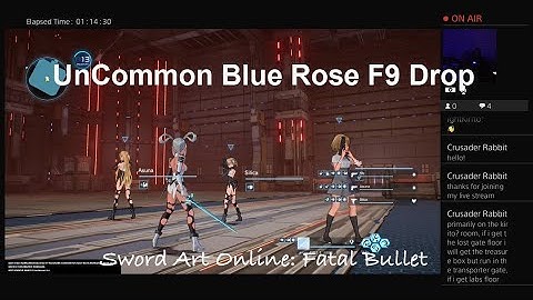 UnCommon Blue Rose F9 Drop Abyssal Dungeon 47F-49F Kirito? Room