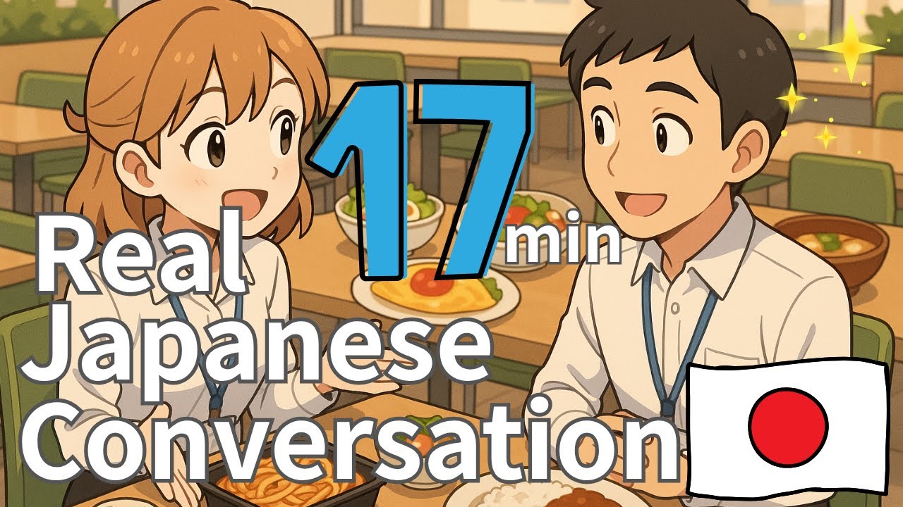 17 Minutes of Japanese N3(A1) Conversations | Beginners to Intermediate Learners SUB🇯🇵