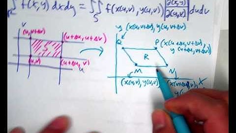 14.7 Change of variables. Jacobian.