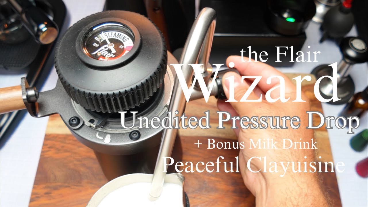 Flair Wizard - 編集なしの圧力降下 + ミルクドリンクを見せる : r 