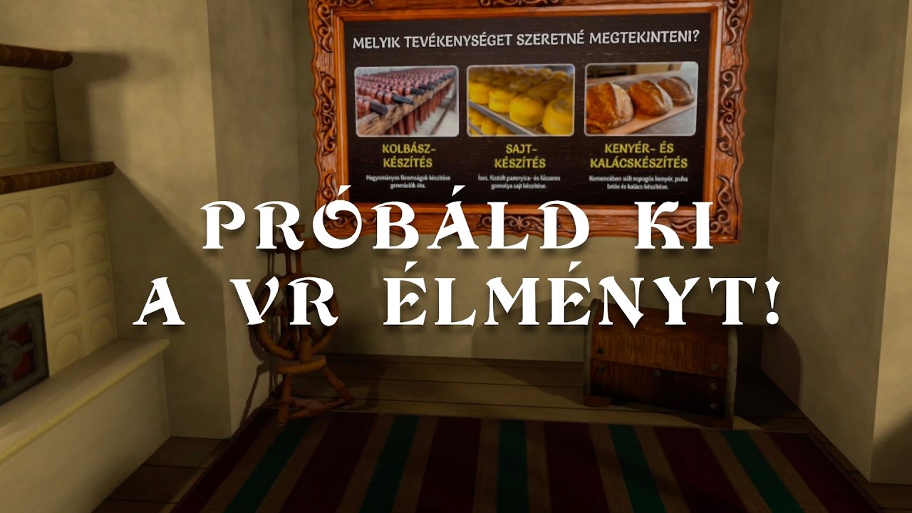 Virtuális Valóság Fejlesztés a Hagyományőrzésben