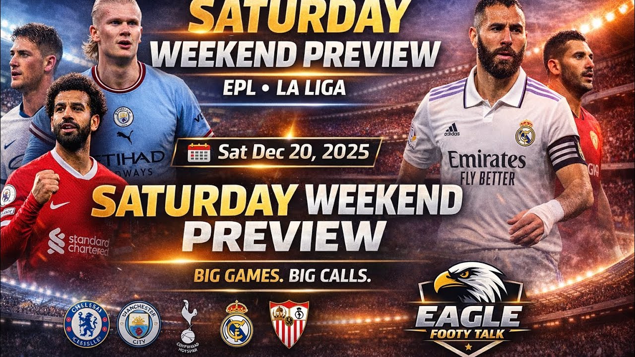 Premier League & La Liga Weekend Preview | Big Games, Bold Predictions