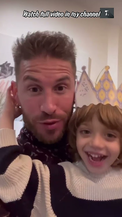 7F | Sergio Ramos Happy New Year 2023 With Family #shorts