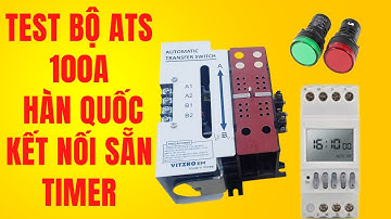 Bộ ATS vitzro hàn quốc đảo nguồn tự động 2 công tơ không mất điện | Cơ Điện DITICO