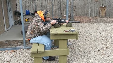 Shooting New Traditions Buckstalker XT Muzzleloader