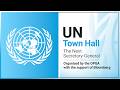 UN Town Hall: The Next Secretary-General