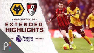 Famous Wolves v. Bournemouth | PREMIER LEAGUE HIGHLIGHTS | 1/31/2026 | NBC Sports Net Worth