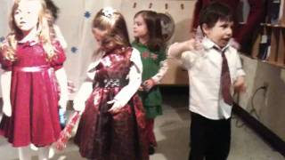 Zach sings Jingle Bells at Malvern Xmas Show 2011