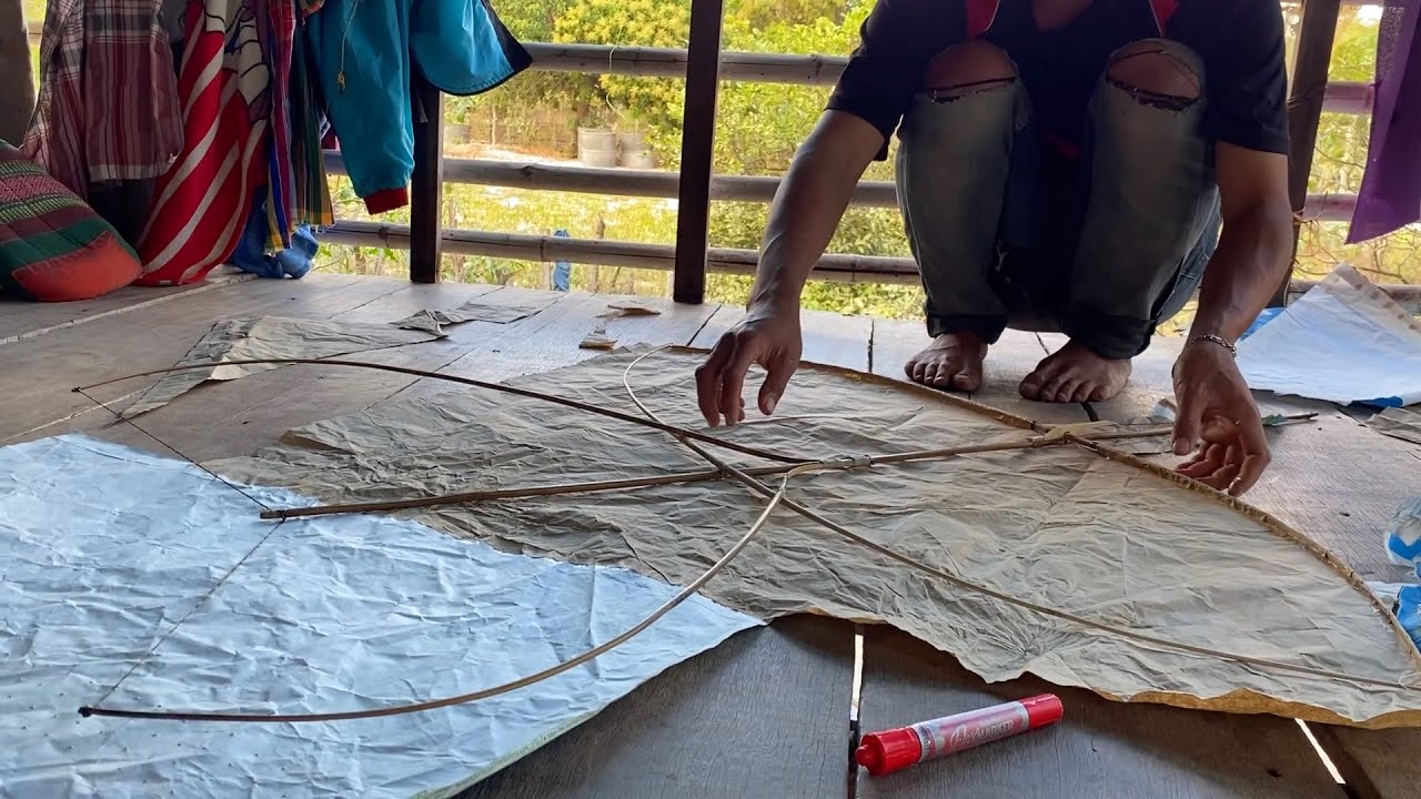 EP:04 อธิบายการติดว่าวกระดาษปูนในช่วงเวลาไหนให้เหมาะสมที่สุดและไม่ให้กระดาษตรึงมาก