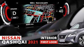 Nissan Qashqai 2021 INTERIOR in 3rd Gen as New 2022 Model MK3 is Officially Shown