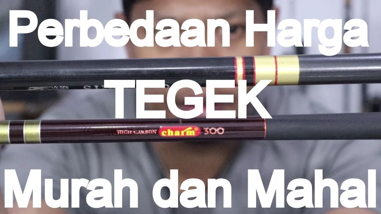 Perbedaan Bentuk Tegek Murah dan Mahal Tegek Charm - YouTube