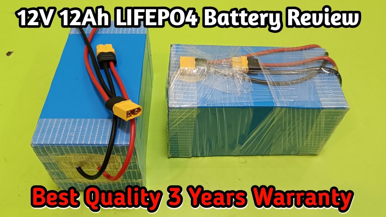 12V 12AH LFP Battery review tamil Lithium ferrous phosphate Battery