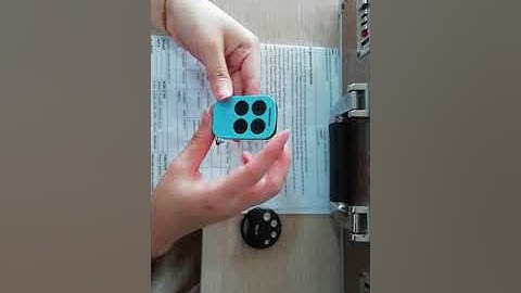 How to clone Nice FLO2R S,DiTEC,NICE ONE,V2 Phoenix2 Remote control clone