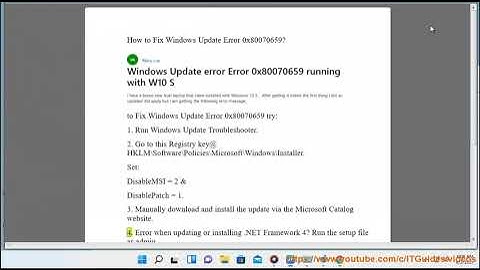 Cách sửa lỗi error 0x80070659 trên win 7 năm 2024