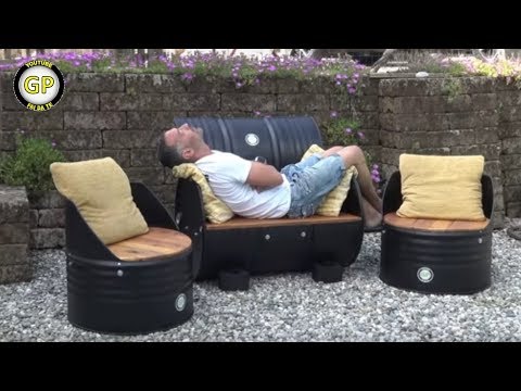 Video: Barrel Tables: Models From Iron And Wooden Barrels With A Capacity Of 200 Liters. How To Make A Coffee Table From A Metal Barrel With Your Own Hands?