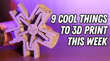 9 Cool 3D Printing Models To Try This Week - 3D Printing TimeLapses on the ELEGOO Neptune 4 plus