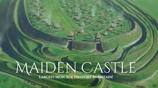 Visiting Maiden Castle - The Largest Iron Age Hill Fort In Britain