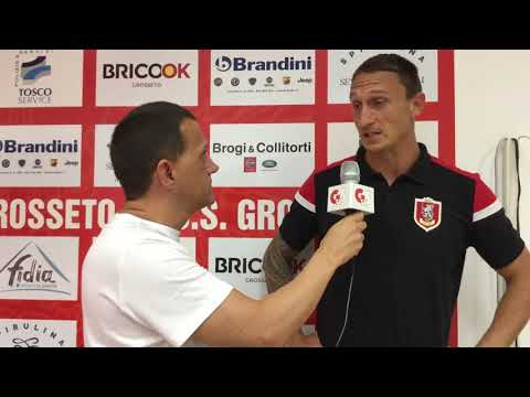 Gs Tv - intervista a Matteo Gorelli dopo Us Grosseto-Aquila Montevarchi 4 a 1 di Coppa Italia