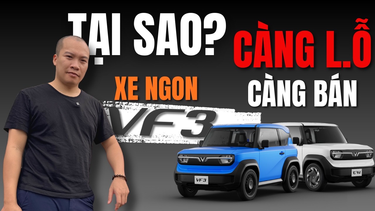 Tại sao VinFast VF3 càng BÁN càng LỖ nhưng Chủ tịch Vượng vẫn 'điên cuồng' đẩy doanh số?