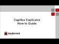 Capillex Caplicator (MacDermidAutotype) - How to Guide