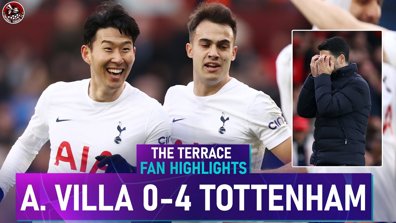 Aston Villa 0-4 Tottenham Hotspur: Son Heung-min hat-trick keeps Spurs on  track for top four - BBC Sport