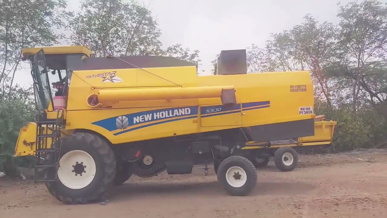 #Newholland #Tc5.30 Cutter bar unloading