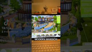 Move In Ready BASEGAME Modern Mansion in The Sims 4! #sims #sims4 #thesims #ts4 #gaming #sims4build