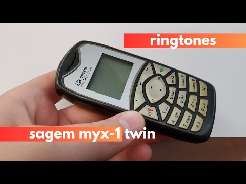 Sagem MyX 1 Twin Ringtones SMS Tones Key Tones