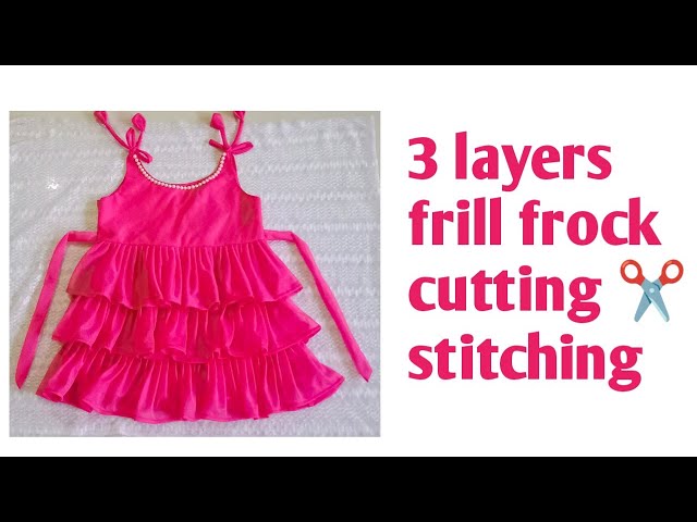 Trendy and stylish designer frock cutting and stitching - video Dailymotion