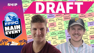 A Double RB Start, WTF??! - FFPC Main Event Draft